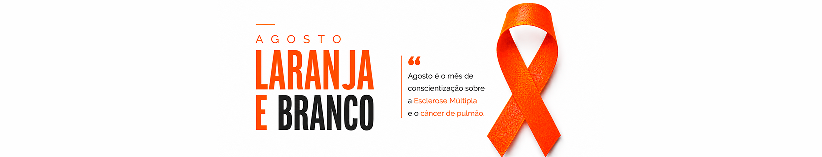 AGOSTO LARANJA E BRANCO