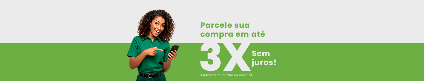 PARCELAMENTO 3X