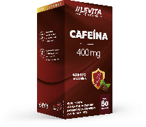 CAFEÍNA 400MG C/ 60 CAPSULAS | LEVITA VITAMINAS